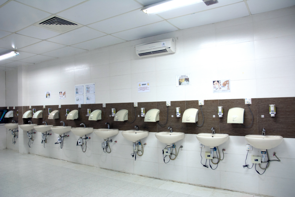 Hand Washing Area